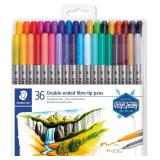 STAEDTLER Double-Ended Fibre-Tip Pens