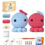 SEALED Crochet Kit for Beginners w/Guides & Videos
