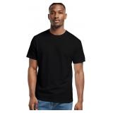 (L) Polyester T-shirt Black