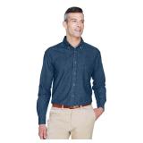 (S) 2 Pack Blue&Black Long Sleeve Denim Shirts