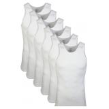 (M) 5 Pack Gildan Mens A-Shirts Tanks