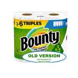 Paper Towel, White, 2 Triple Rolls = 6