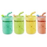New PandaEar Kids & Toddler Glass Cups, 4 Pack...