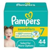 New $38 SEALED Pampers Swaddlers Diapers, Size...