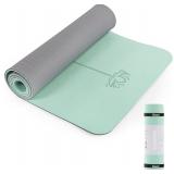 New $48 UMINEUX Yoga Mat Extra Thick 1/3' Non...