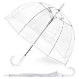 NEW $16 (33'-40') Clear Bubble Umbrella