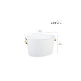 New $53 mDesign Large Metal 4.75 Gallon...
