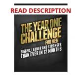 '1 Year Challenge for Men' Exercise Book