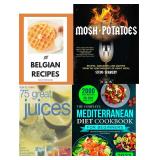 NEW $61 4PK Health & Comfort Recipe Book Bundle
