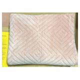 Pink throw Body blanket