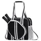 NEW $45 Pickleball Bag w/Racquet Paddle Holder-WHT