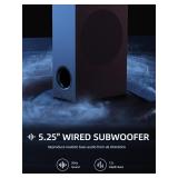 NEW $150 (180W) SoundBar With SubWoofer
