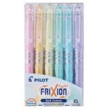 6 Pck Pastel Erasable Highlighters