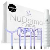 NEW $200 7PC NuDerma High Frequency Wand Set