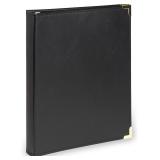 NEW Samsill Collection Leather 3 Ring Binder