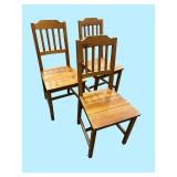 ($150) 3 IKEA style chairs