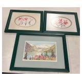 3 Decorative Pictures