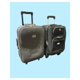 2 Smaller Suit cases With rollers and Handles