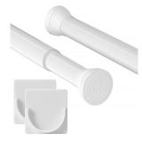 NEW $30 White Shower Curtain Rod, 31.5-80 Inch