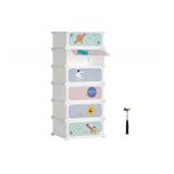USED $40 SONGMICS Kids' Shoe Rack with Doors