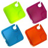 DAMAGED Happy Hour Party Plates with Stemware...