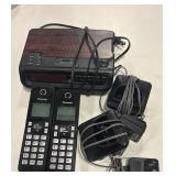 Cordless Phones & Radio Alarm Clock