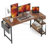 New $263 CubiCubi 55 Inch Small L Shaped...
