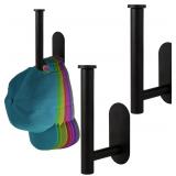 NEW 2PK Hat Racks for Baseball Caps No Drill Hooks