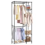 New $80 BreeRainz Heavy Duty Clothes Rack for...