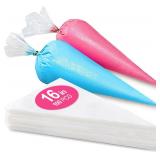 New NEW 16 Inch Piping Bags Disposable, 100Pcs...