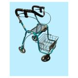 Good quality walker with brakes, collapsible
