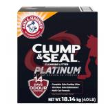 $44 (18.14 kg) ARM & HAMMER Platinum Cat Litter