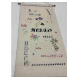 Hello Cross Stitch