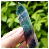 LAIDANLA: 4' Fluorite Healing Wand
