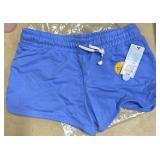 L/10-12) Kids Purple Blue Shorts