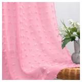 NEW $37 2PK Pom Pom Boho Curtains Set 52'x84'