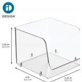 NEW Stackable Open-Front Storage Bins - 2 Ct