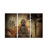 NEW $57 (16'x32') 3Panels Religion Buddha Wall Art
