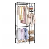 $70 BreeRainz Heavy Duty Clothes Rack