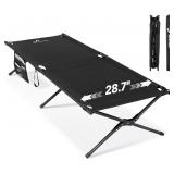 New $86 Sportneer Camping Cot, 28.7' Wide...