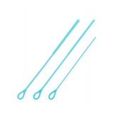 NEW 3pcs Extra Long Silicone Straw Brush