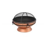 $295 (30 in) Sunnydaze Large Copper Fire Pit