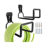 NEW 2pcs Metal Garden Hose Holder Wall Mount