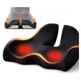 NEW $40 Heated Memory Foam Seat Cushion