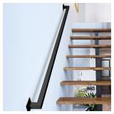 New $125 4.5FT Black Iron Hand Railing, Sturdy...