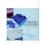 NEW Ice Cube Trays for Freezer with Lid-