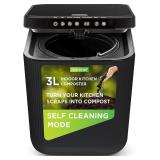 DAMAGED $185  Electric Kitchen Compost Bin