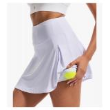 (L) FitsT4 Sports 16' Tennis Golf Skorts Skirts
