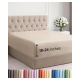 Used $46 Extra Deep King Fitted Sheet - Hotel...