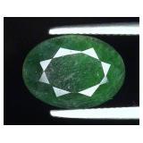 $7,050 Appraisal - 4.7 ct Cert. Emerald gemstone